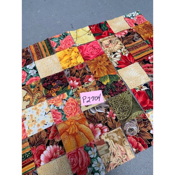 390 Precut 2" Cotton Quilt Fabric Squares Multi-Color Floral & Patterned Sew - Picture 4 of 4